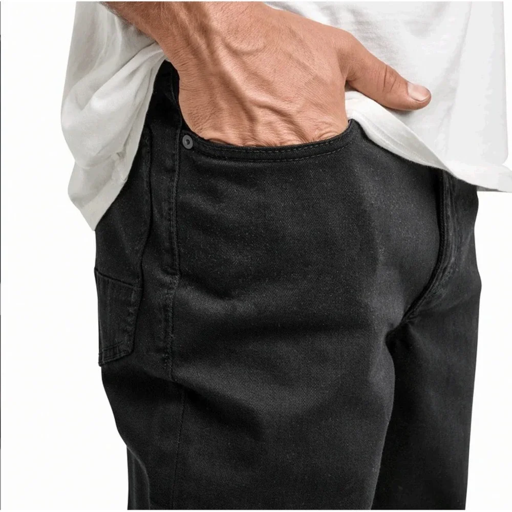 Roark Hwy 133 5-Pocket Pant Slim Straight Denim Black 2 Men's 36x32 NEW - Picture 5 of 7